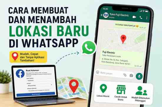 Cara Membuat dan Menambah Lokasi Baru di WhatsApp